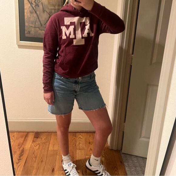 Texas A&M University Aggies logo hoodie sweatshirt - Picture 2 of 8